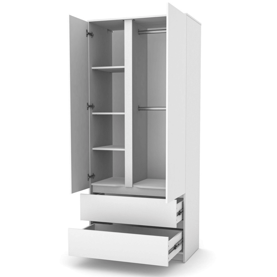 Dětska šatní skřín Lovitto 900 Gekko Kids, Bílá